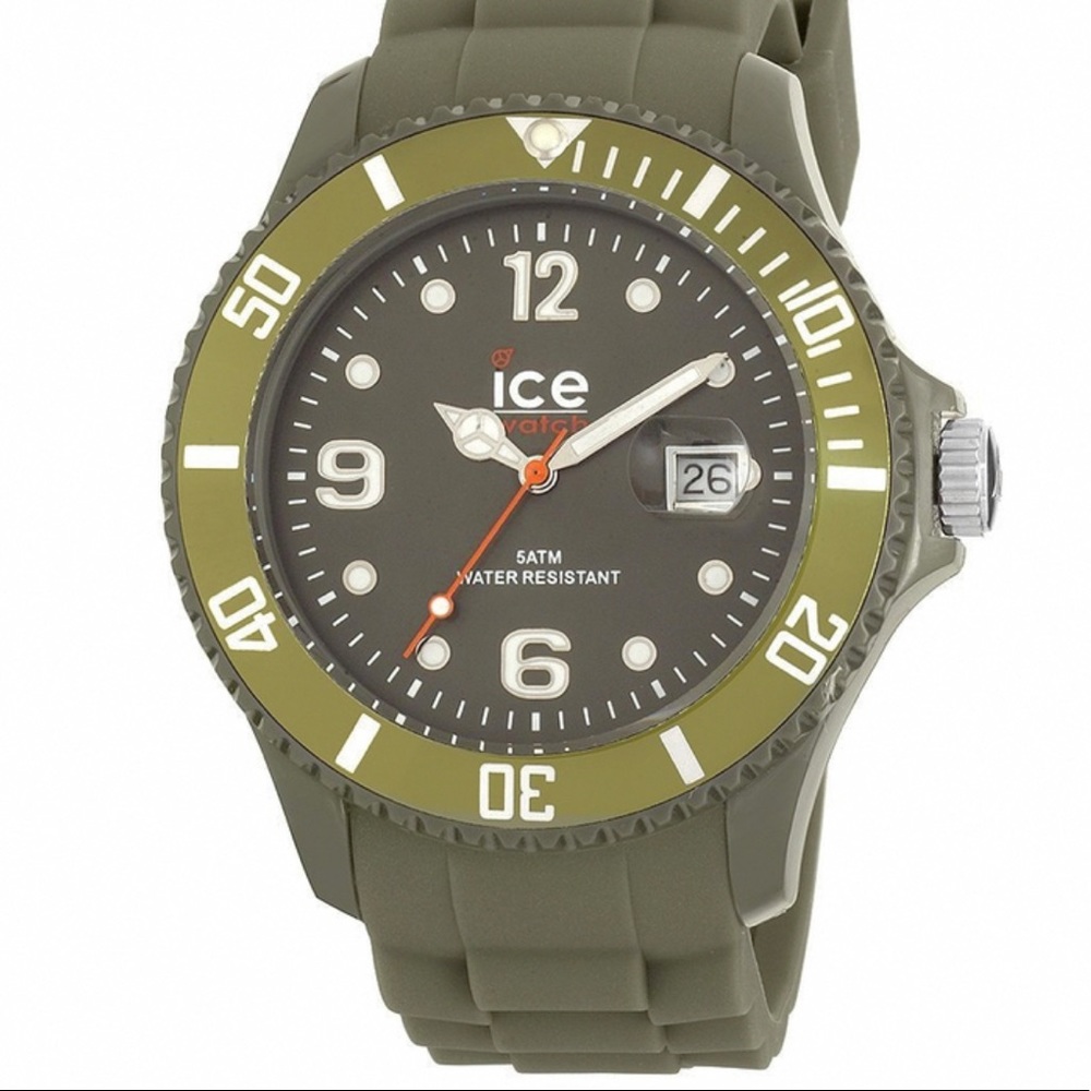 Ice Mens SWGLBS11 Winter Green Silicone Watch